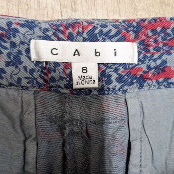 CAbi Palm Beach Crop Printed Pants - Picture 11 of 13